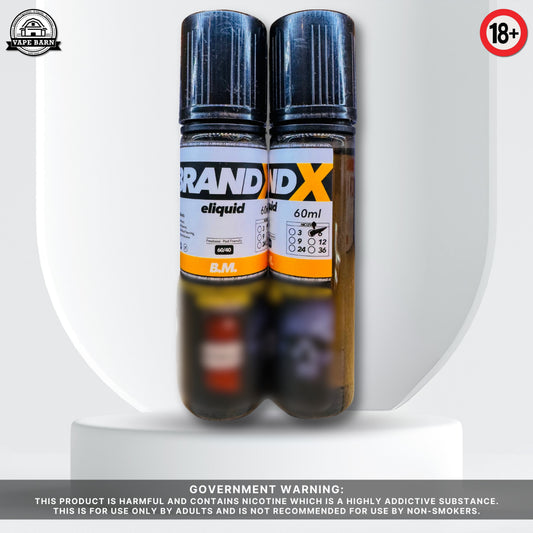 Brand X 60ml 6mg 60:40 Ratio - B.M