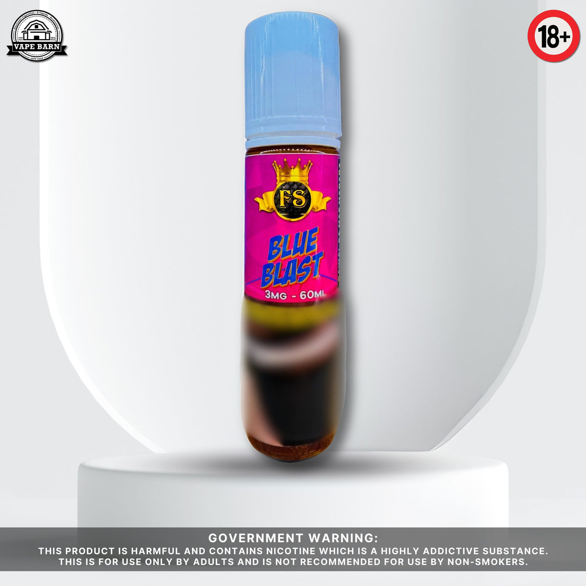 Pastry Vapors Fruity Selection 3mg 60ml - Blue Blast