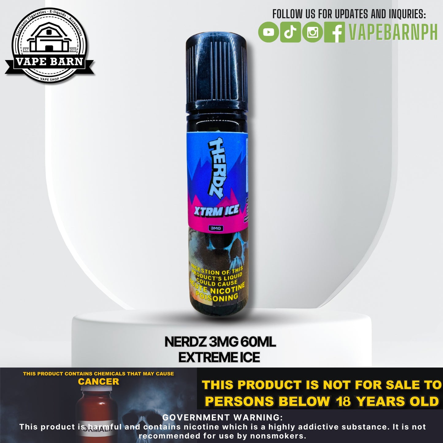 Nerdz 3mg 60ml