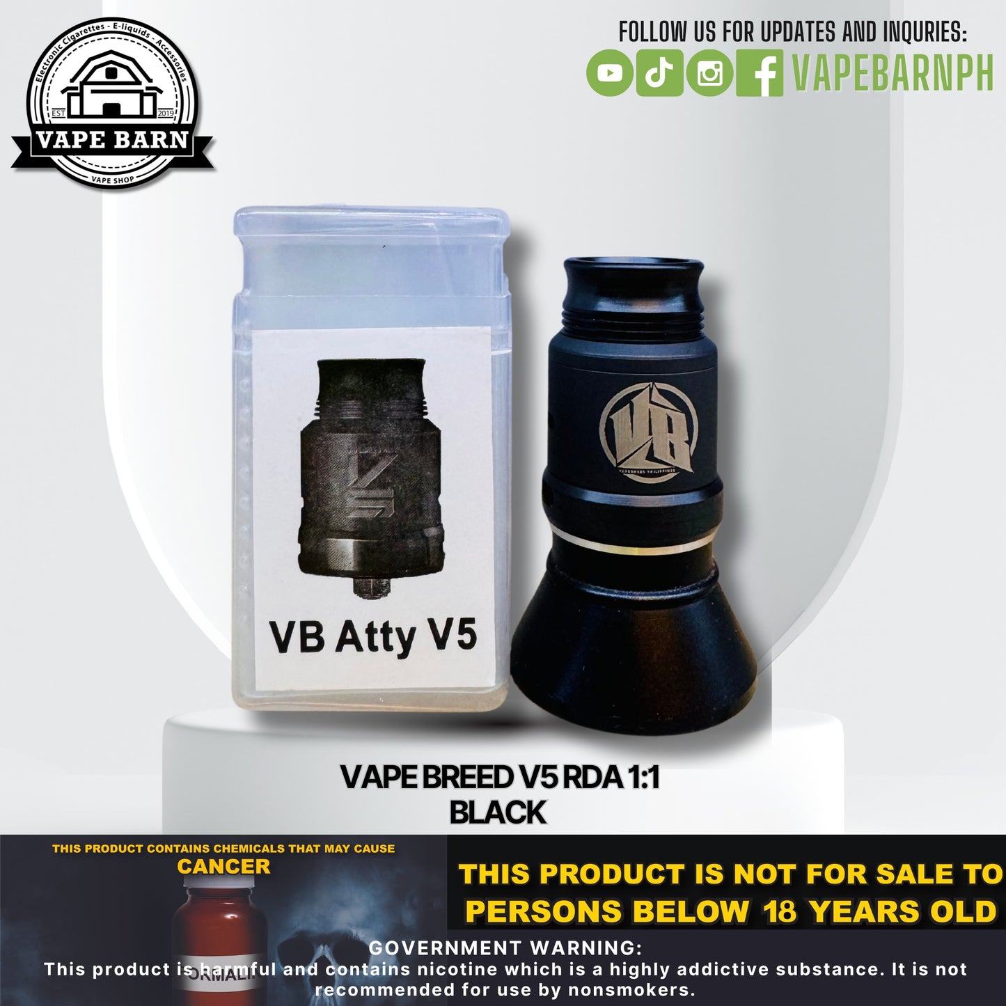 Vape Breed V5 RDA 1:1