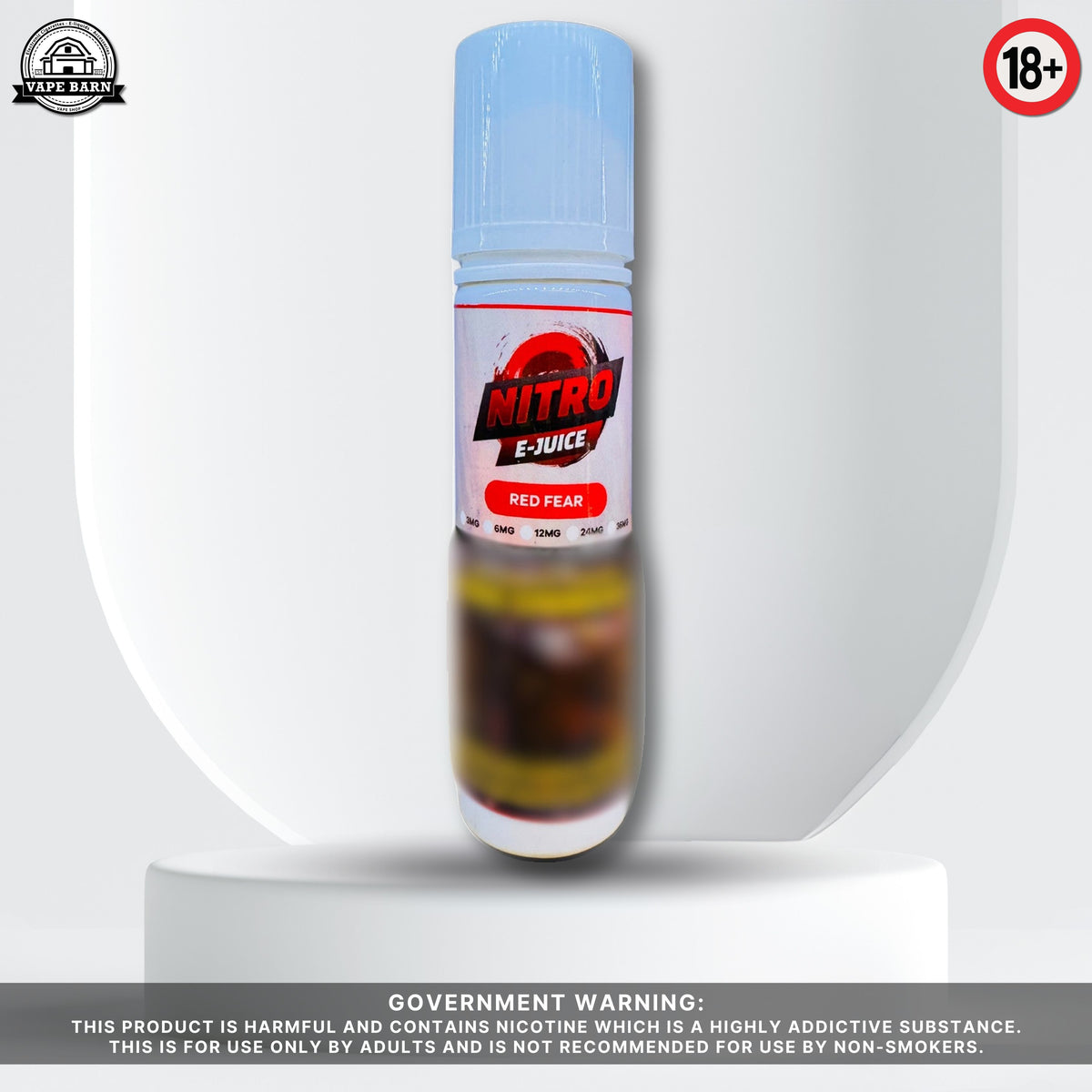 Nitro 3mg 60ml - Red Fear