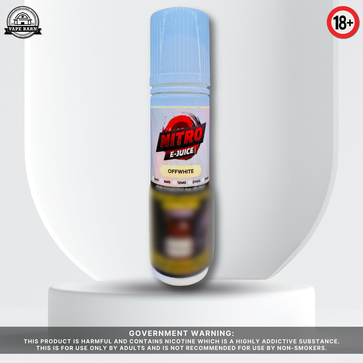 Nitro 3mg 60ml - Off White