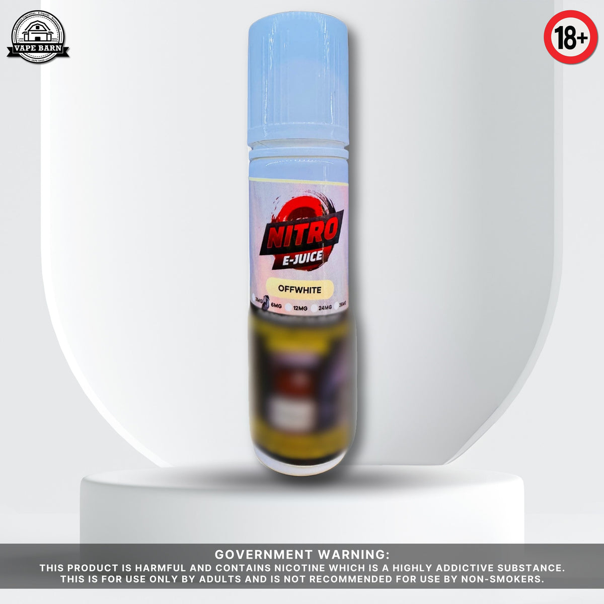 Nitro 6mg 60ml - Off White