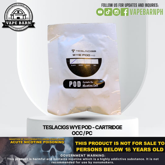 Teslacigs WYE Pod - Cartridge OCC / pc