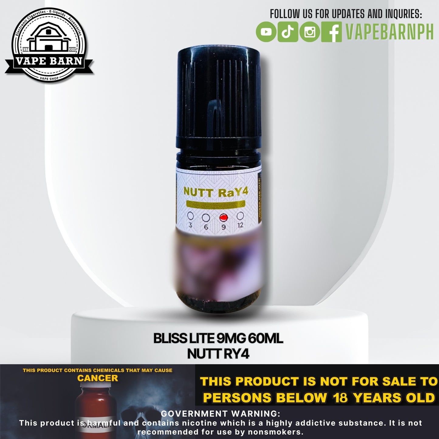 Bliss Lite 9mg 30ml