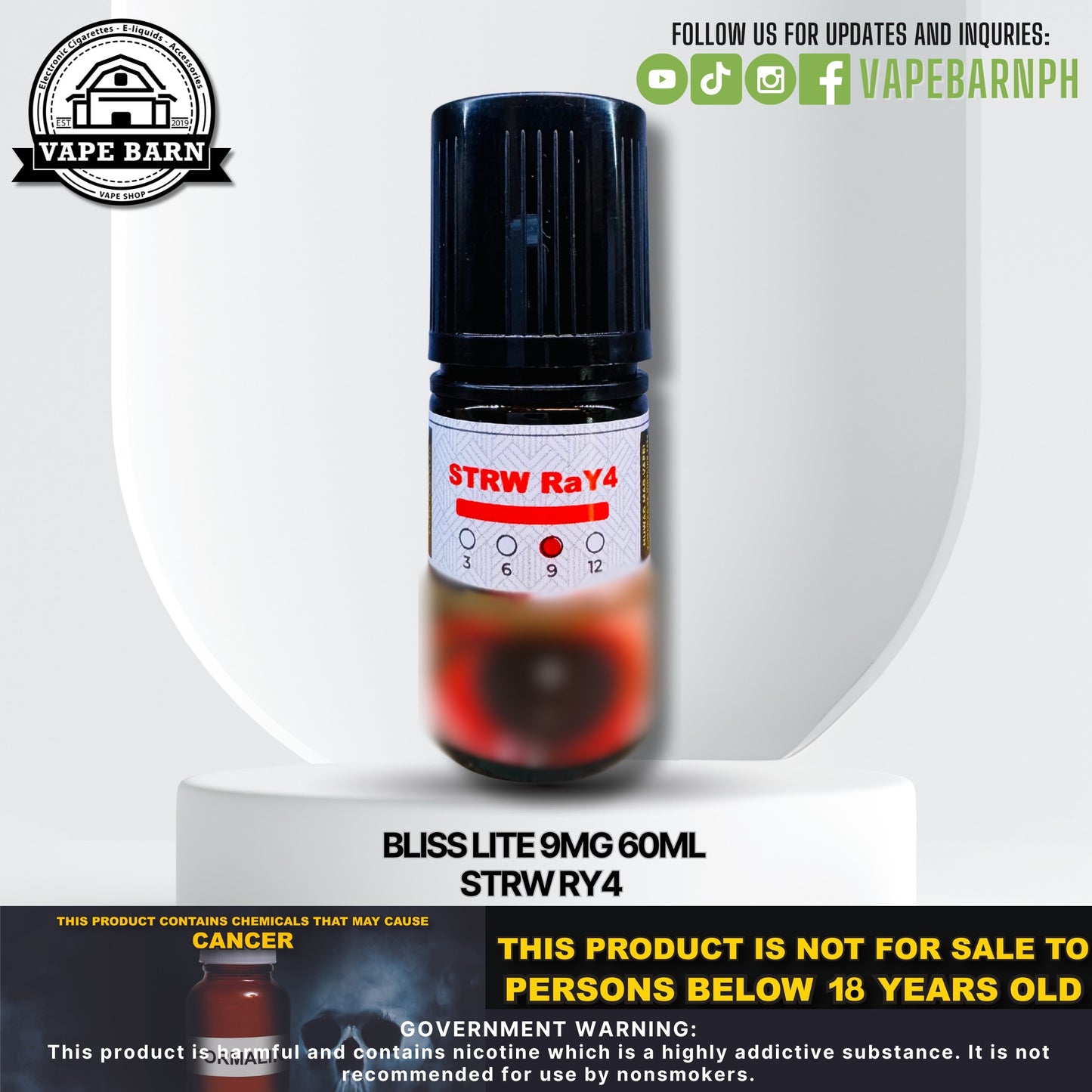 Bliss Lite 9mg 30ml