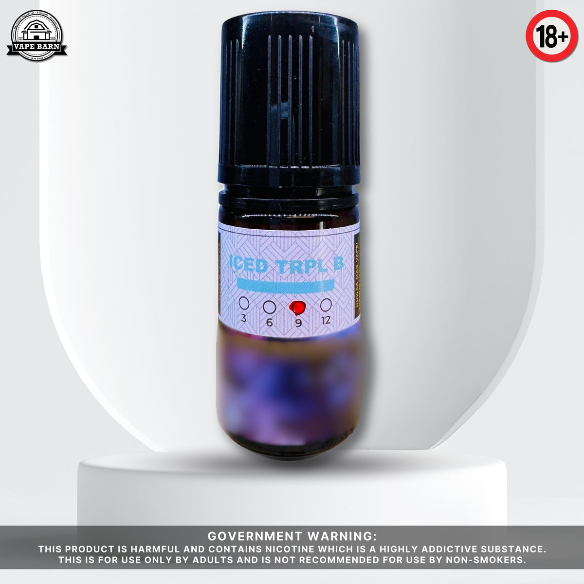 Bliss Lite 9mg 30ml - Iced Trpl S