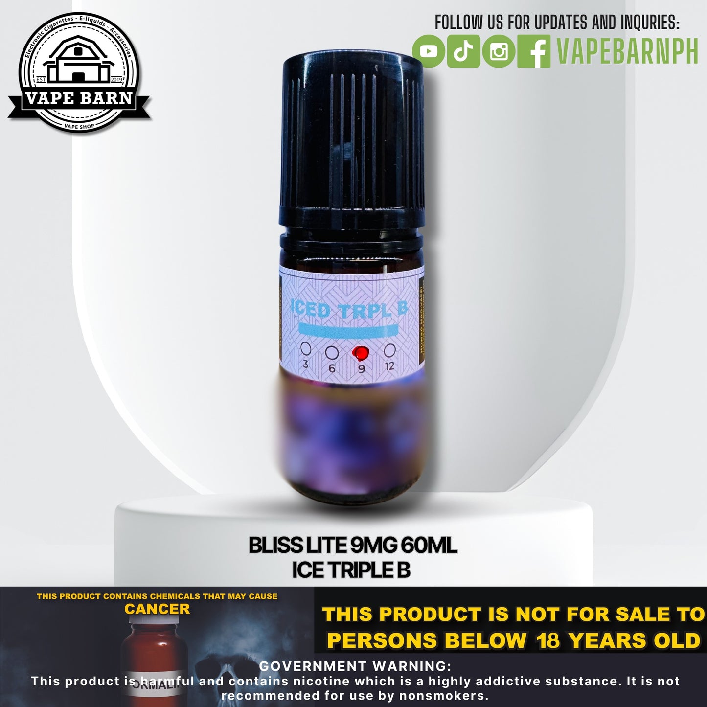 Bliss Lite 9mg 30ml