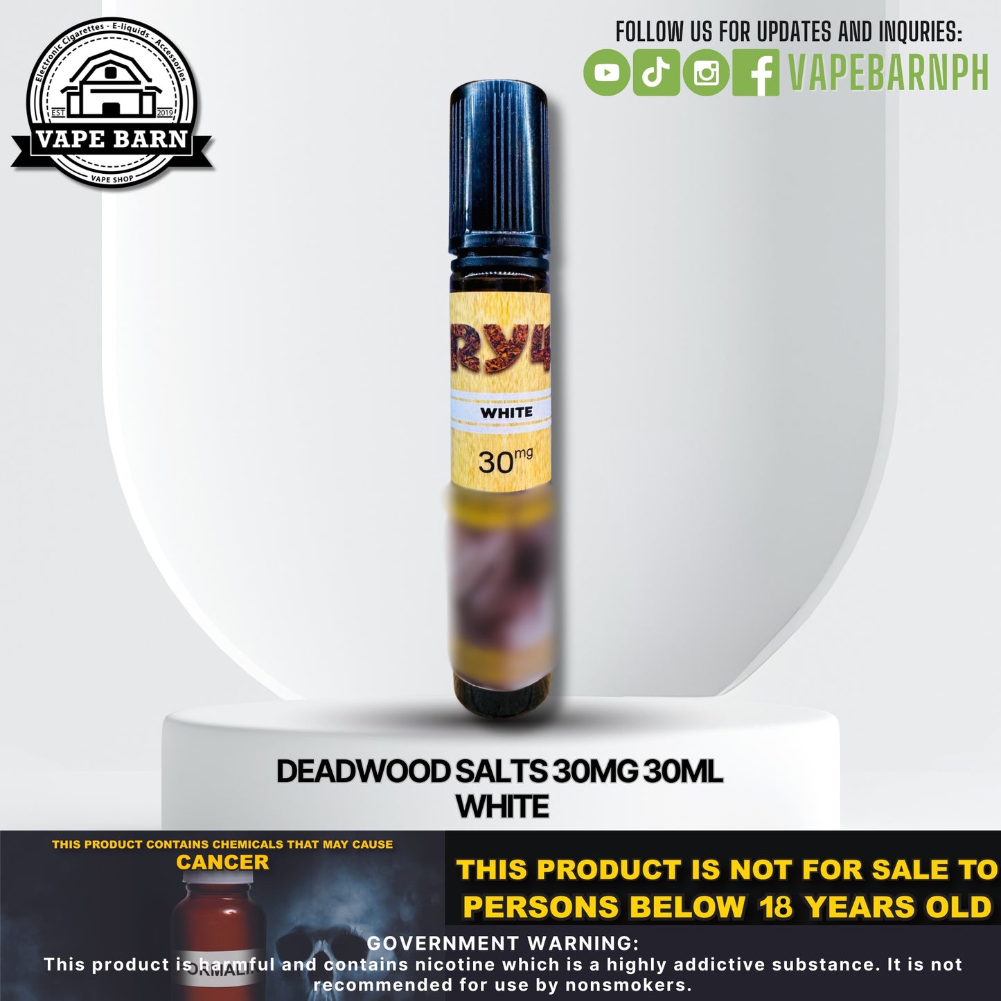 Deadwood Salts 30mg 30ml