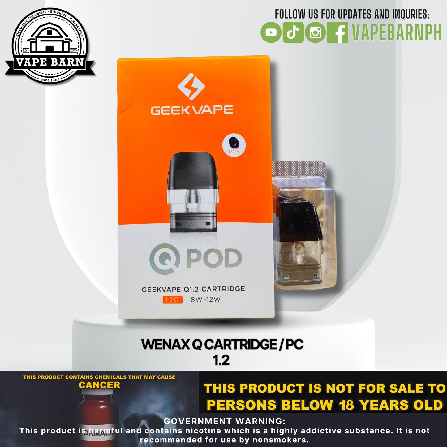 Wenax Q Cartridge / pc