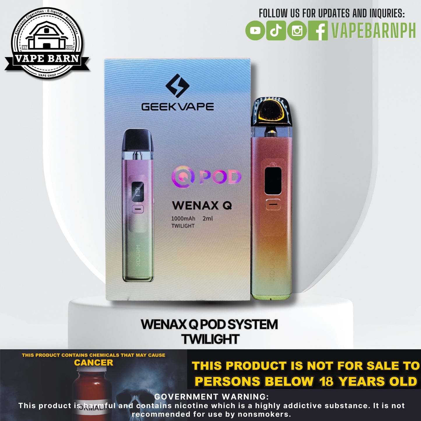 Wenax Q Pod System