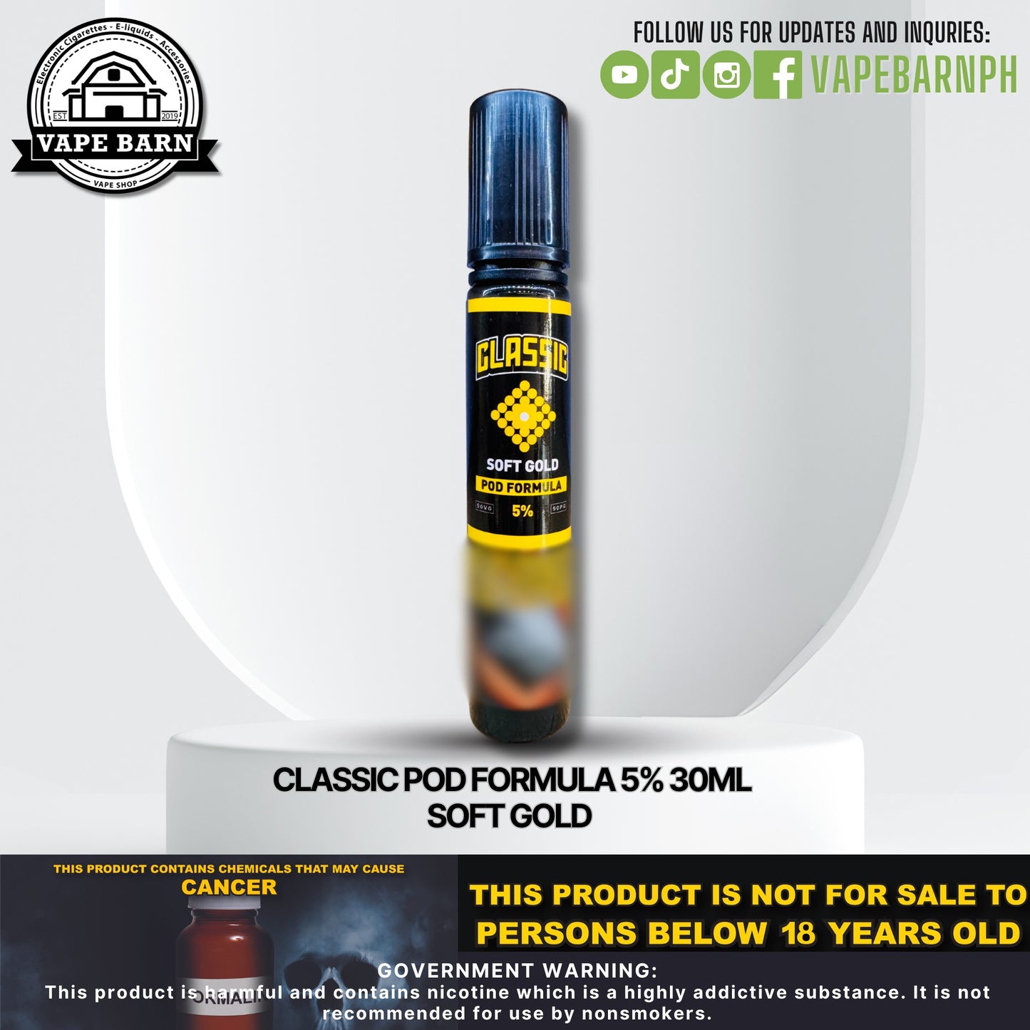 Classic Pod Formula 5% 30ml