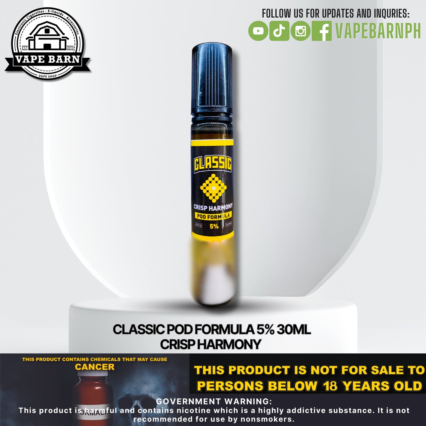 Classic Pod Formula 5% 30ml