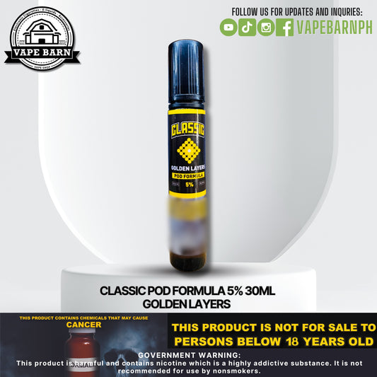 Classic Pod Formula 5% 30ml