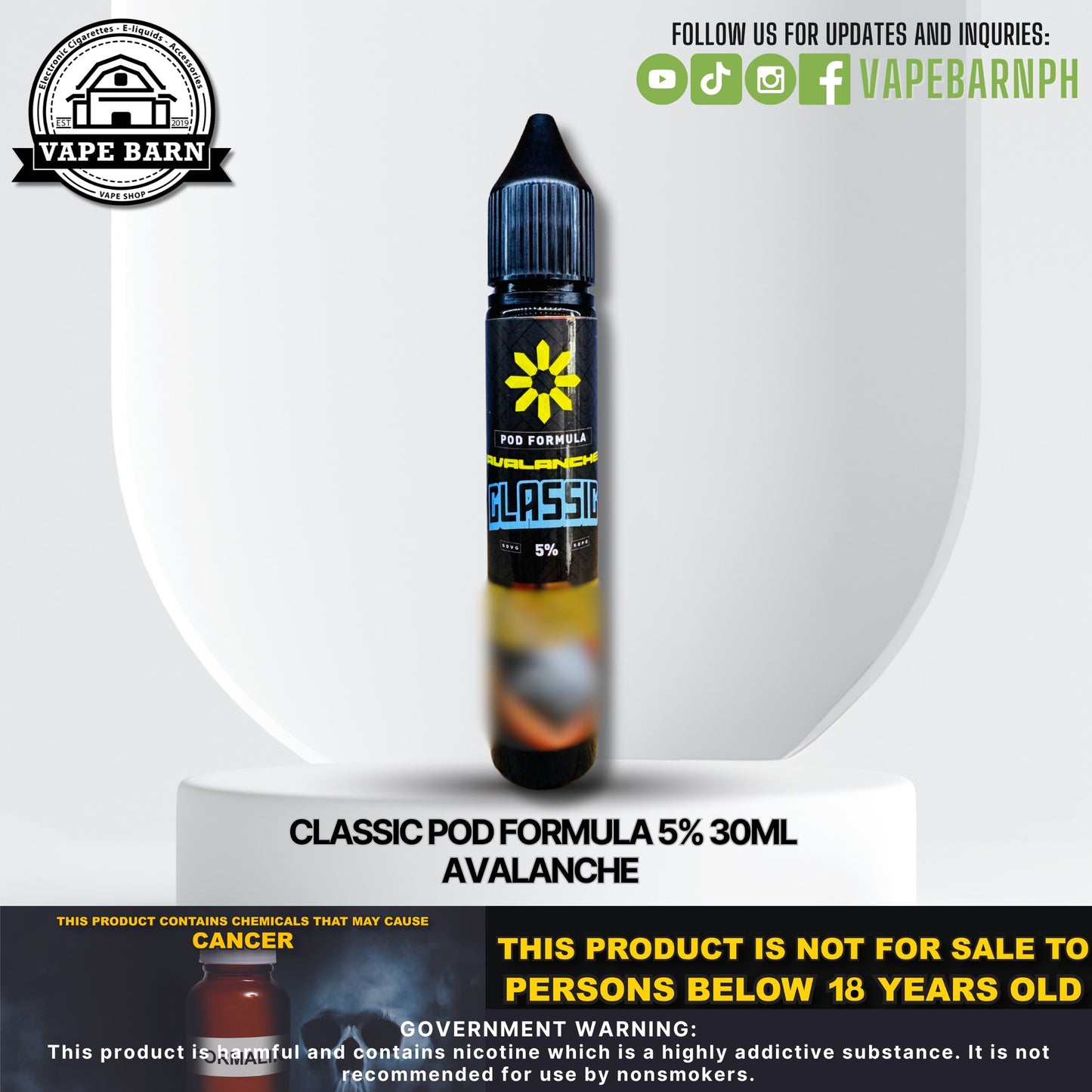 Classic Pod Formula 5% 30ml