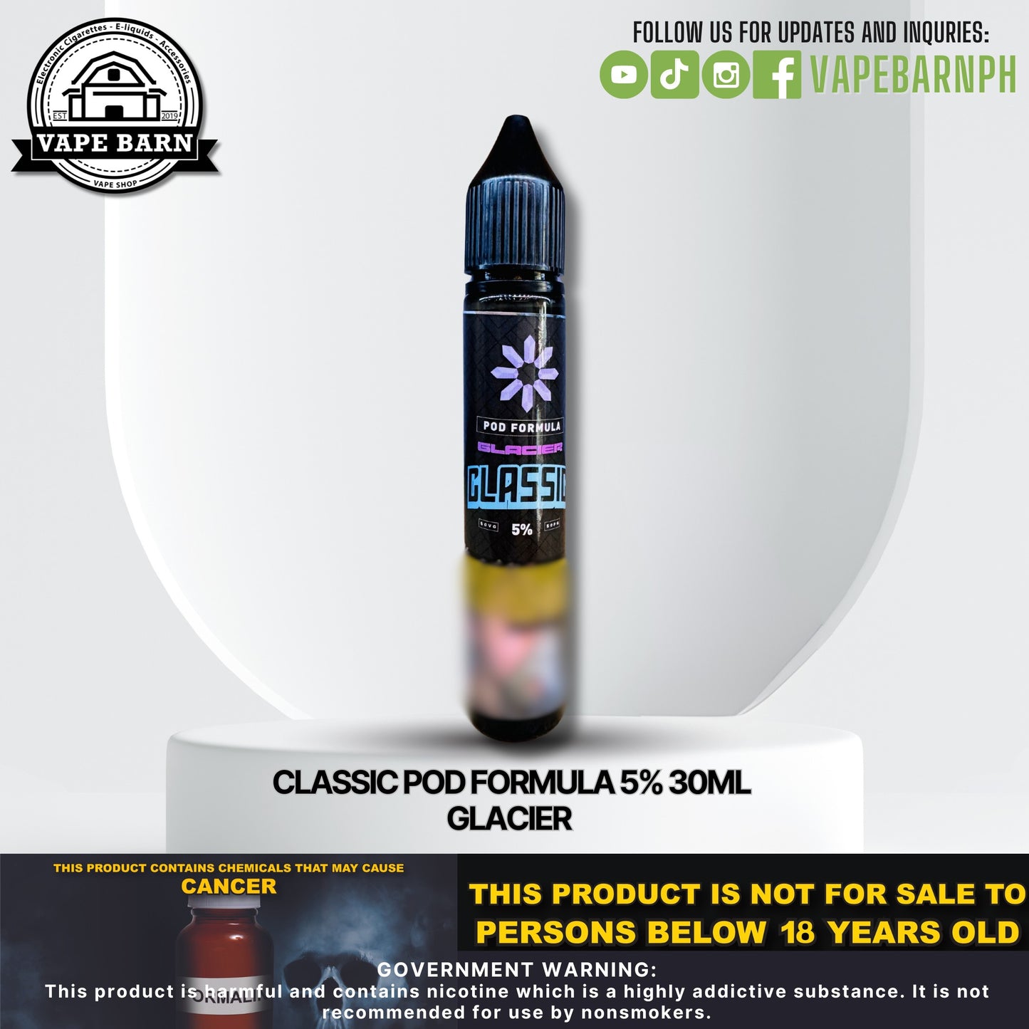 Classic Pod Formula 5% 30ml