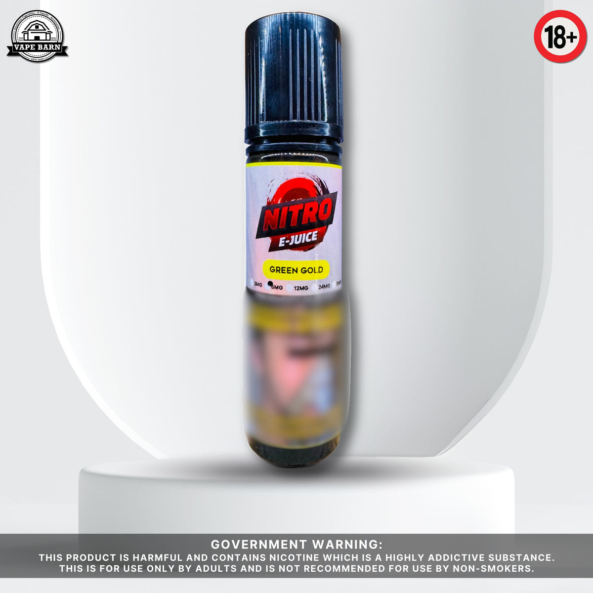 Nitro 6mg 60ml - Green Gold