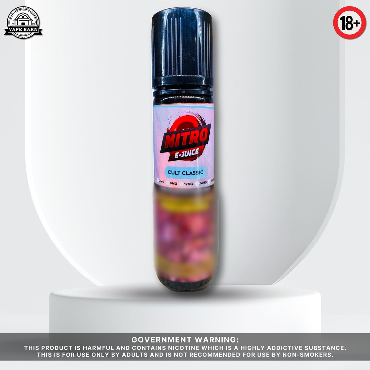 Nitro 3mg 60ml - Cult Classic