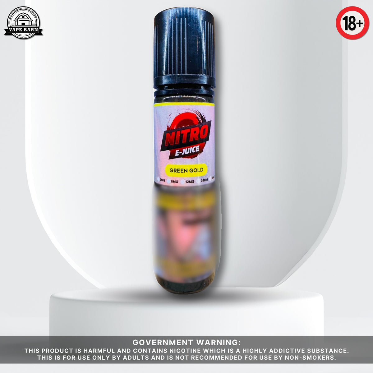Nitro 3mg 60ml - Green Gold
