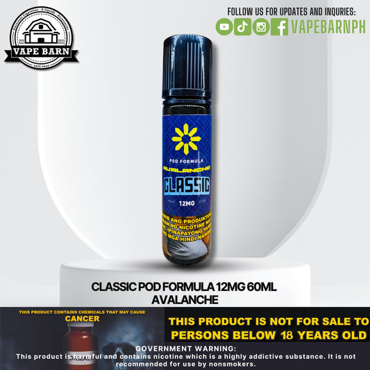 Classic Pod Formula 12mg 60ml
