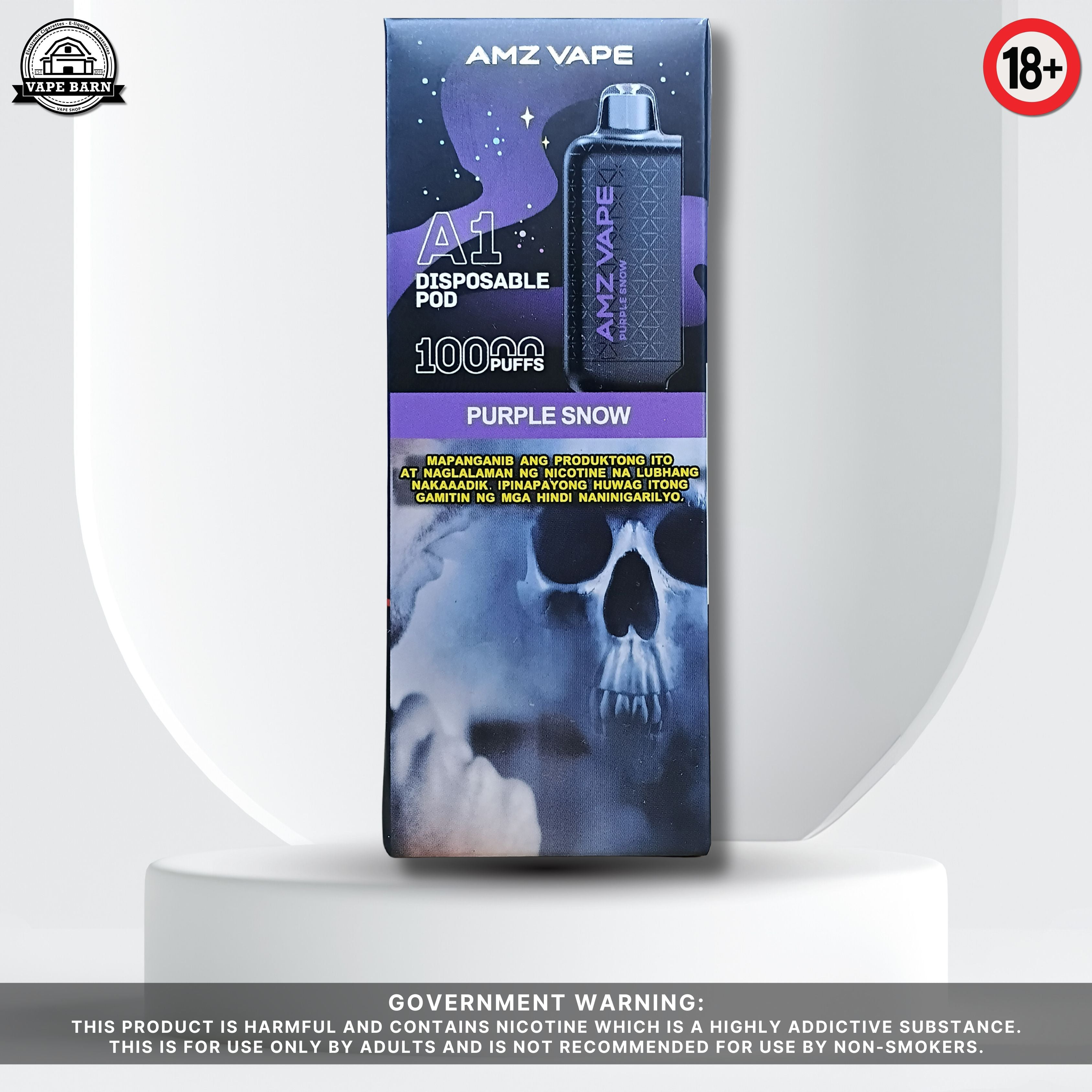 AMZ A1 (Prefilled Pod) 1.5% – VAPE BARN PH