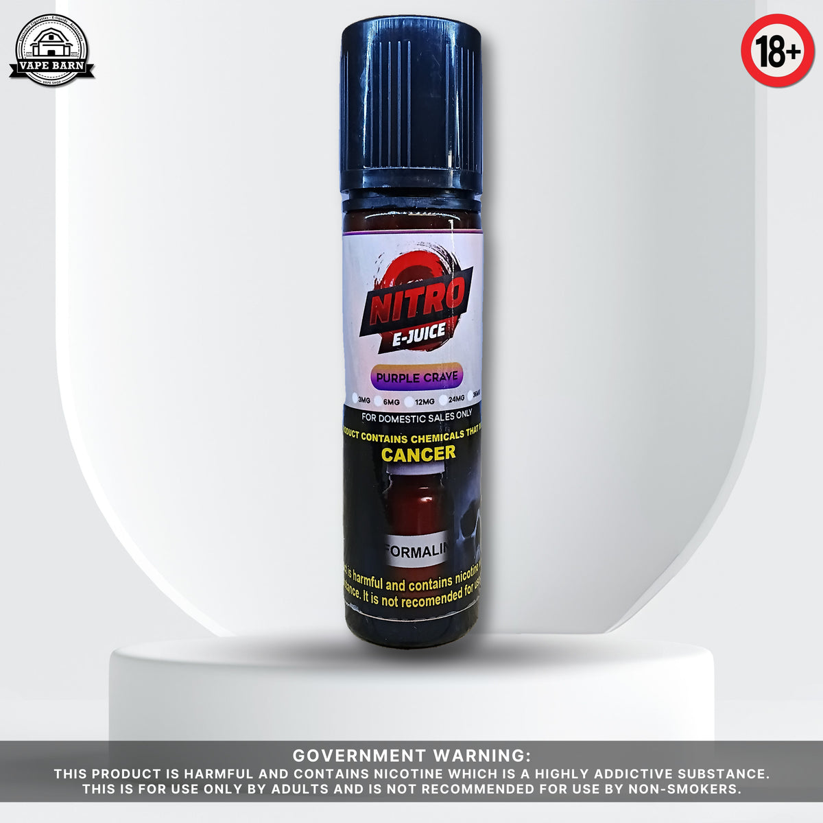 Nitro 3mg 60ml - Purple Crave