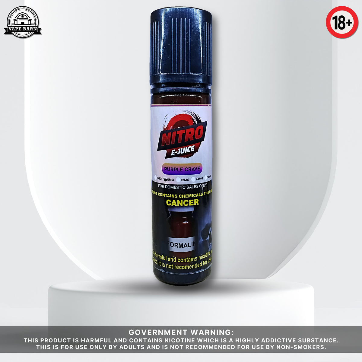 Nitro 6mg 60ml - Purple Crave