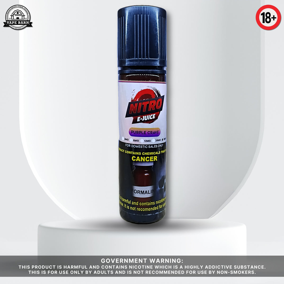 Nitro 36mg 60ml - Purple Crave