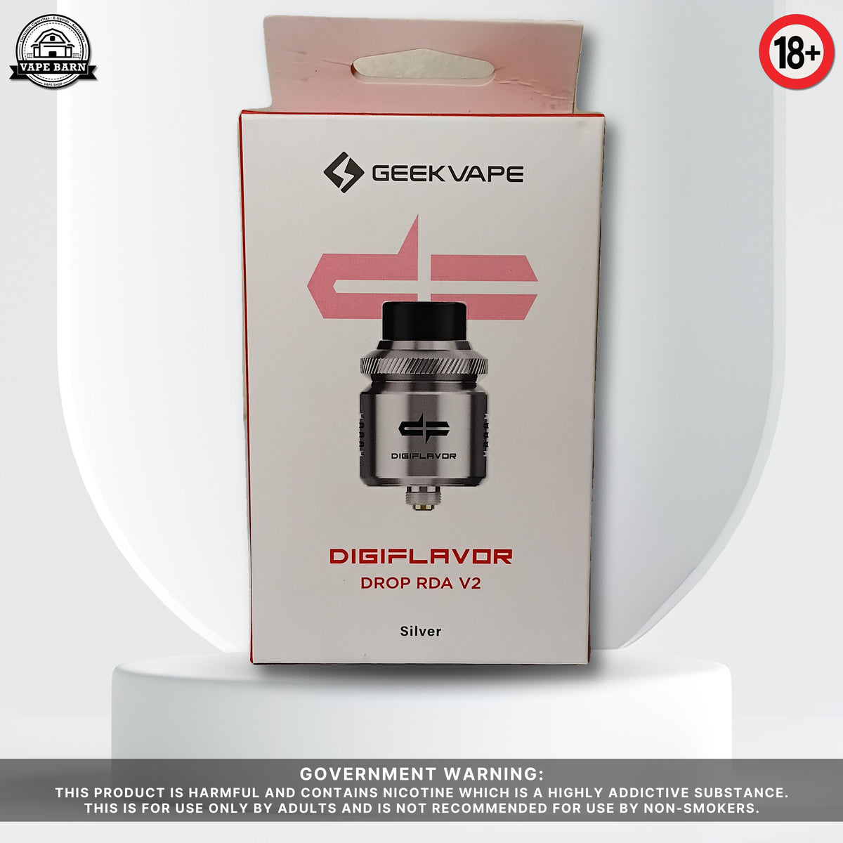 Digiflavor Drop RDA V2 - Silver