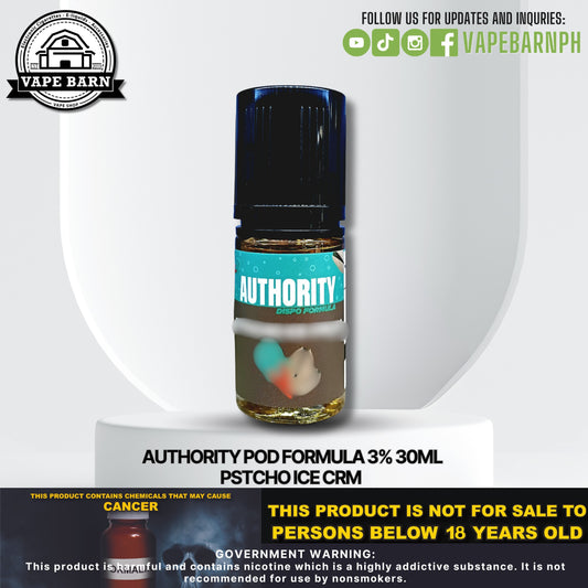 Demon Vape Authority Pod Formula 3% 30ml