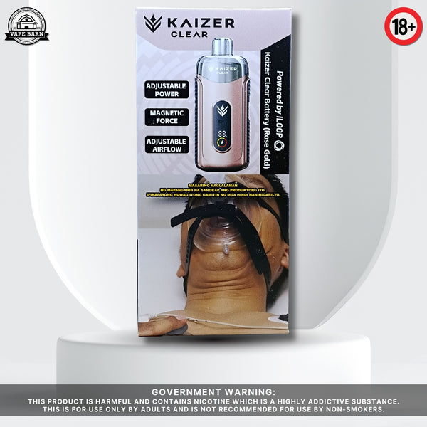 KAIZER Clear Battery – VAPE BARN PH