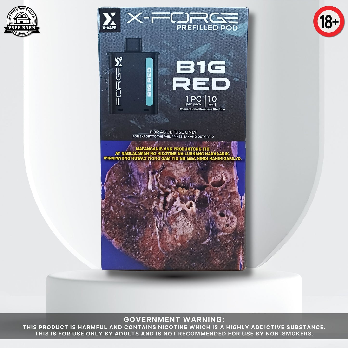 X-FORGE (Prefilled Pod) 1.2%