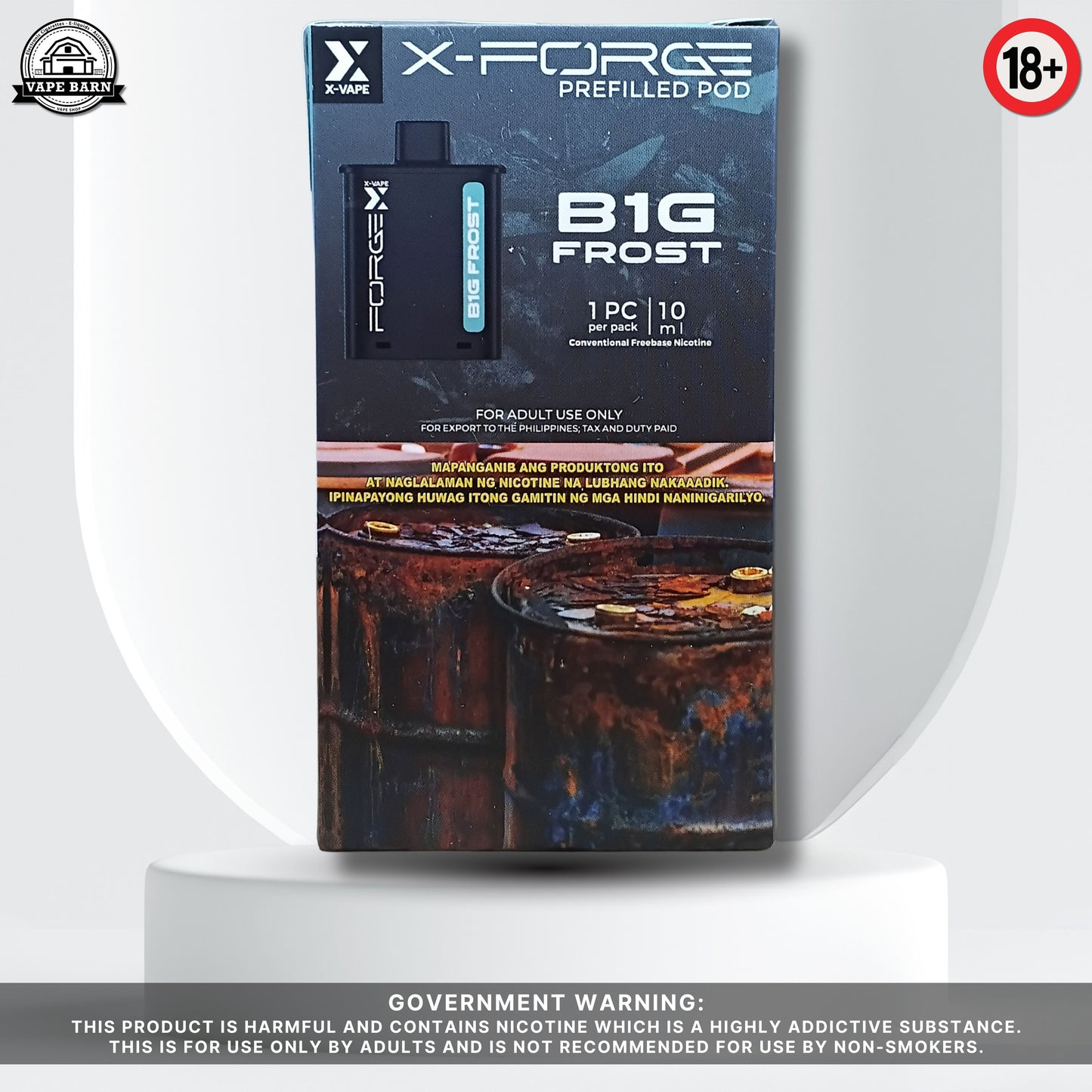 X-FORGE (Prefilled Pod) 1.2%