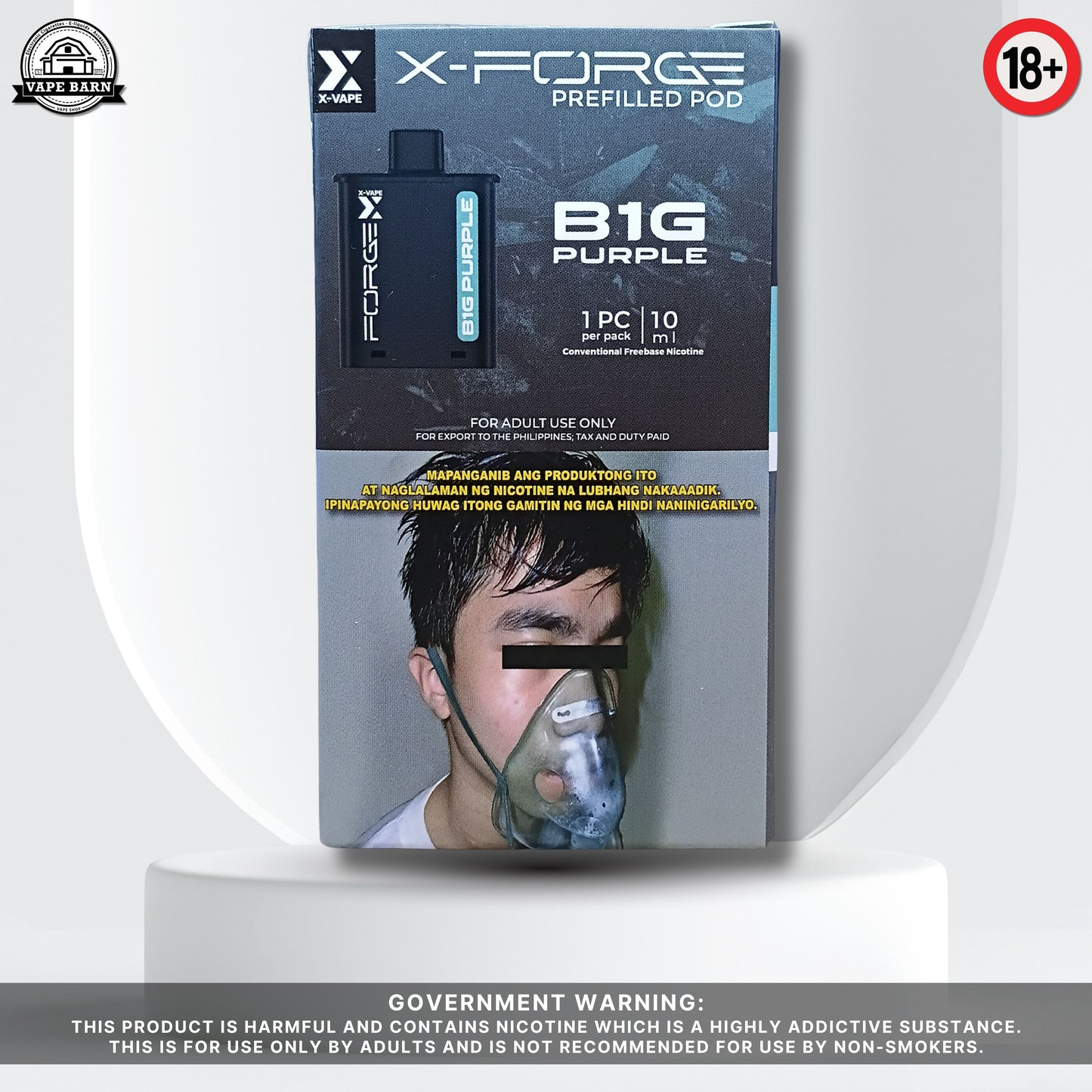 X-FORGE (Prefilled Pod) 1.2%