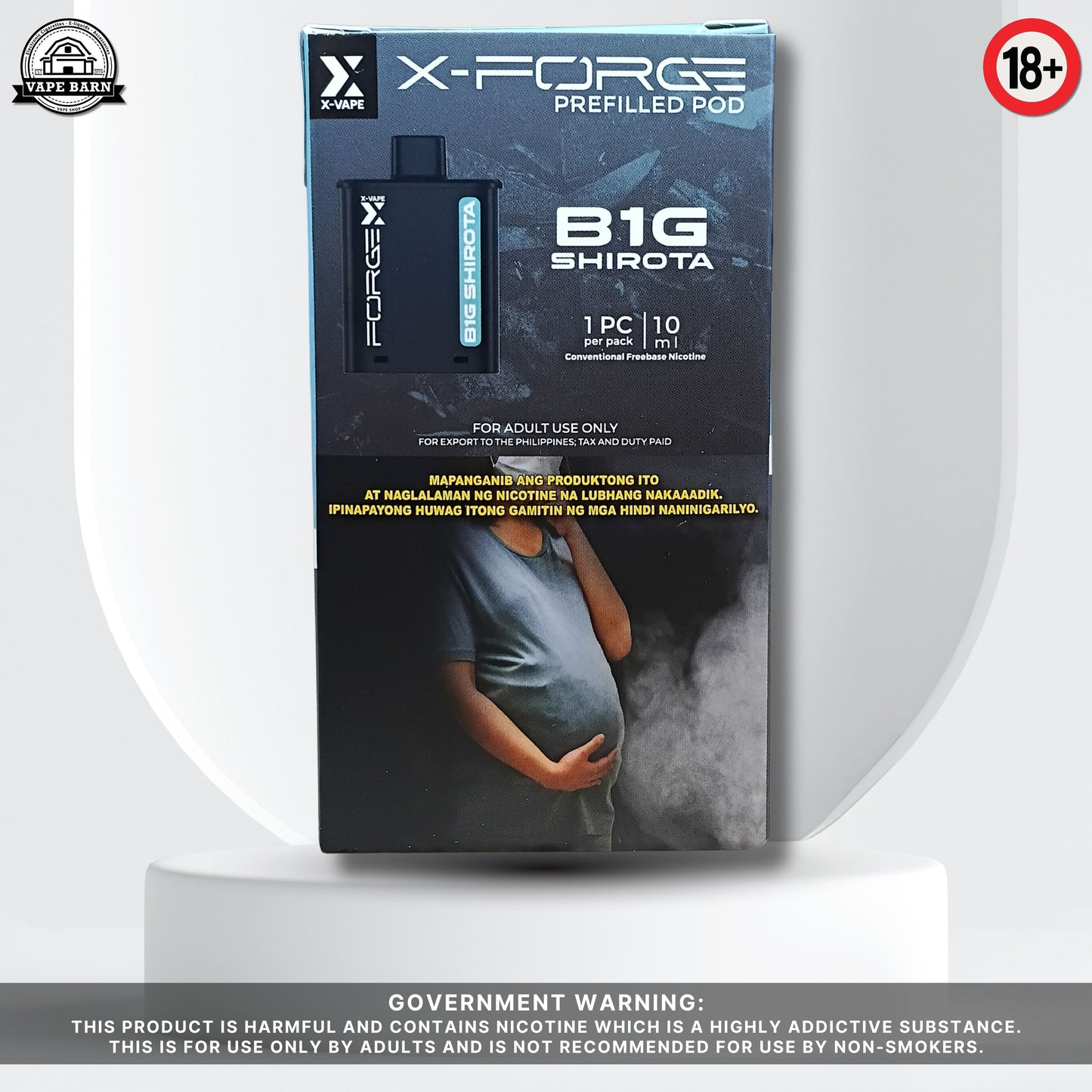 X-FORGE (Prefilled Pod) 1.2%