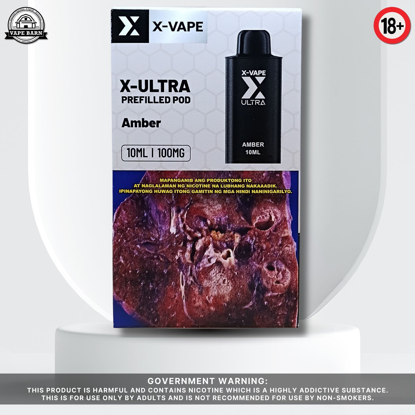 X-VAPE X-ULTRA (Prefilled Pod) 1%