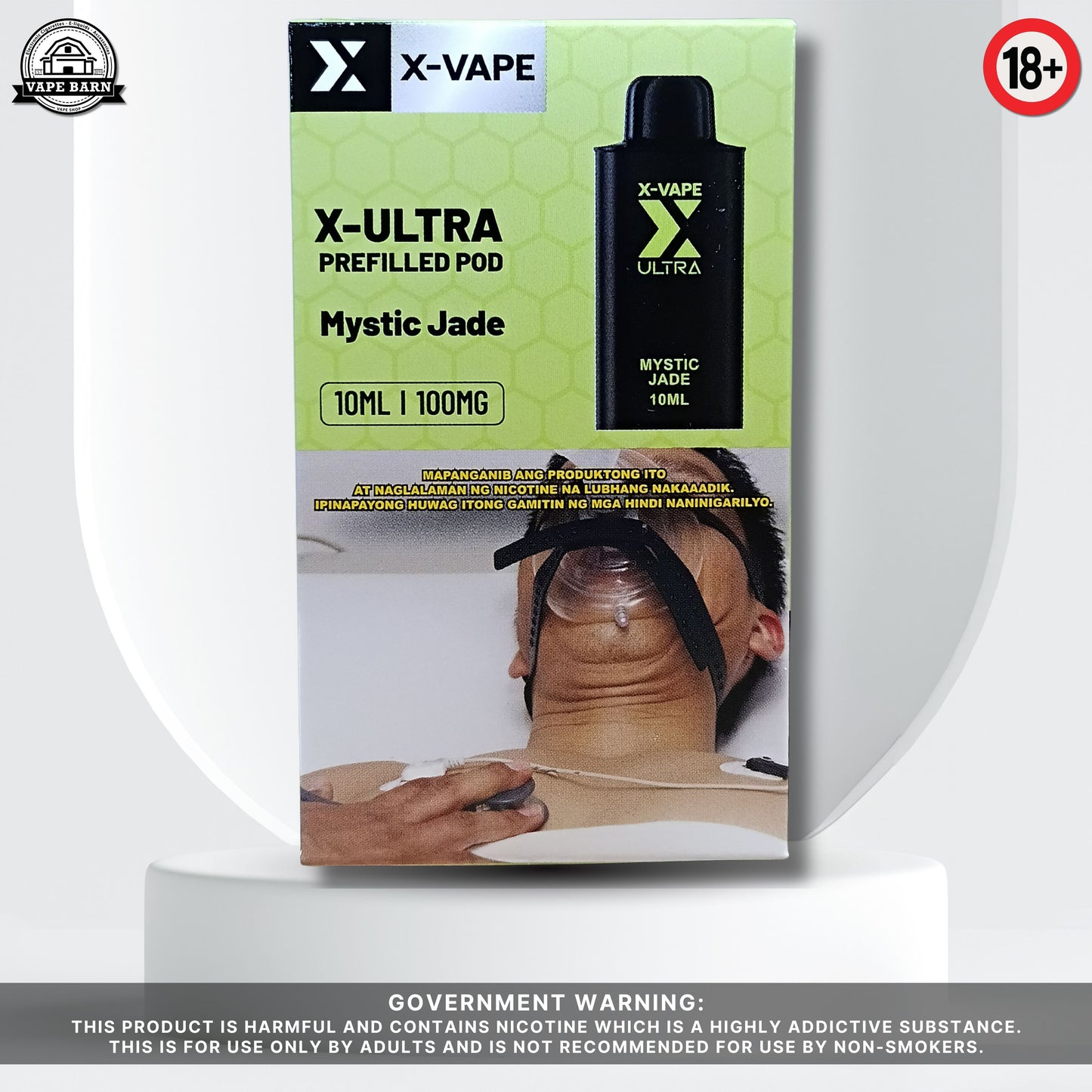 X-VAPE X-ULTRA (Prefilled Pod) 1%