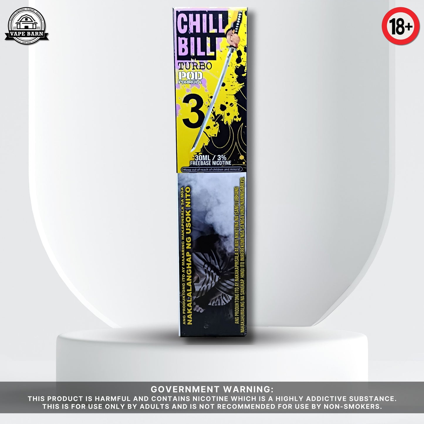 CHILLBILL Turbo Pod Formula 30mg 30ml