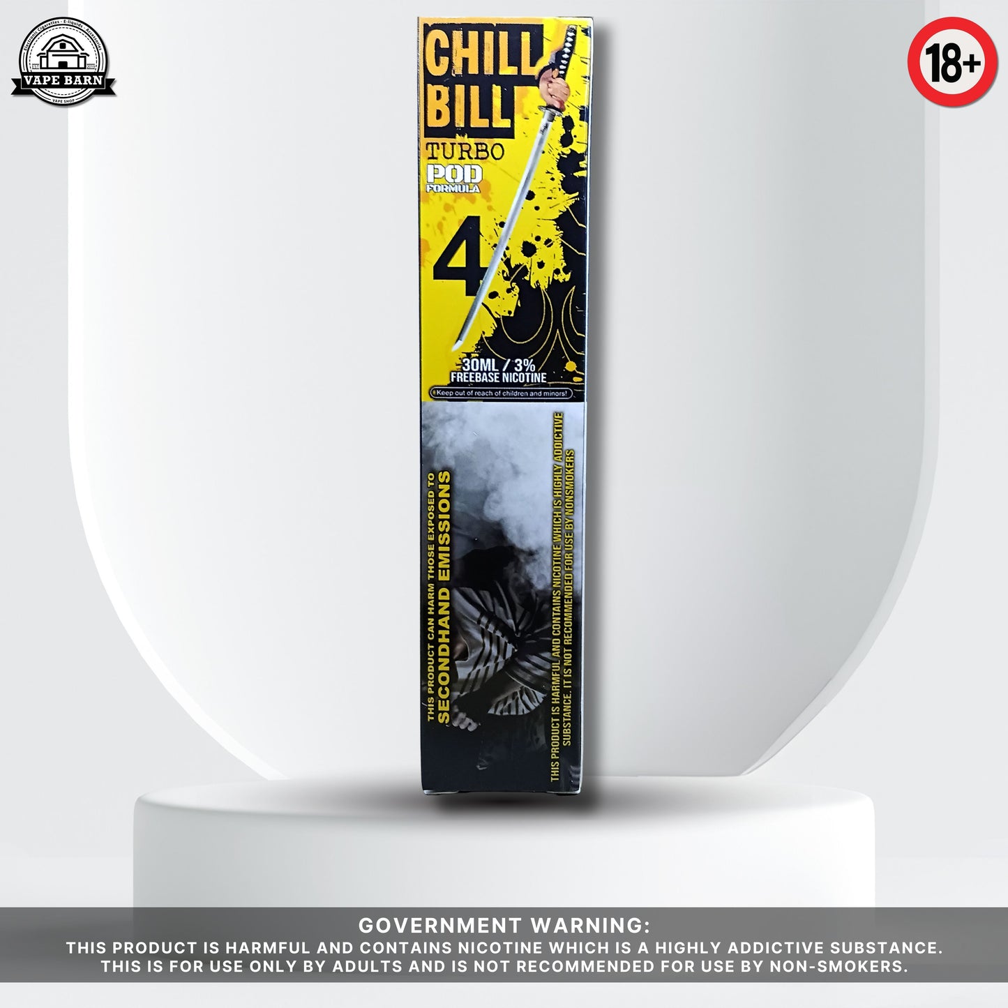 CHILLBILL Turbo Pod Formula 30mg 30ml