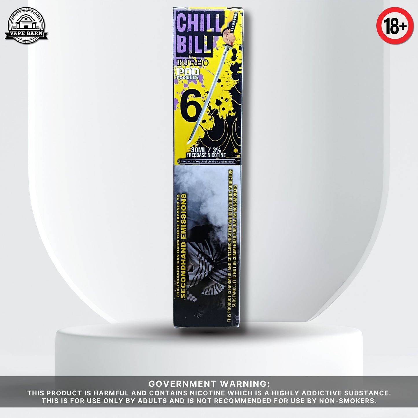 CHILLBILL Turbo Pod Formula 30mg 30ml