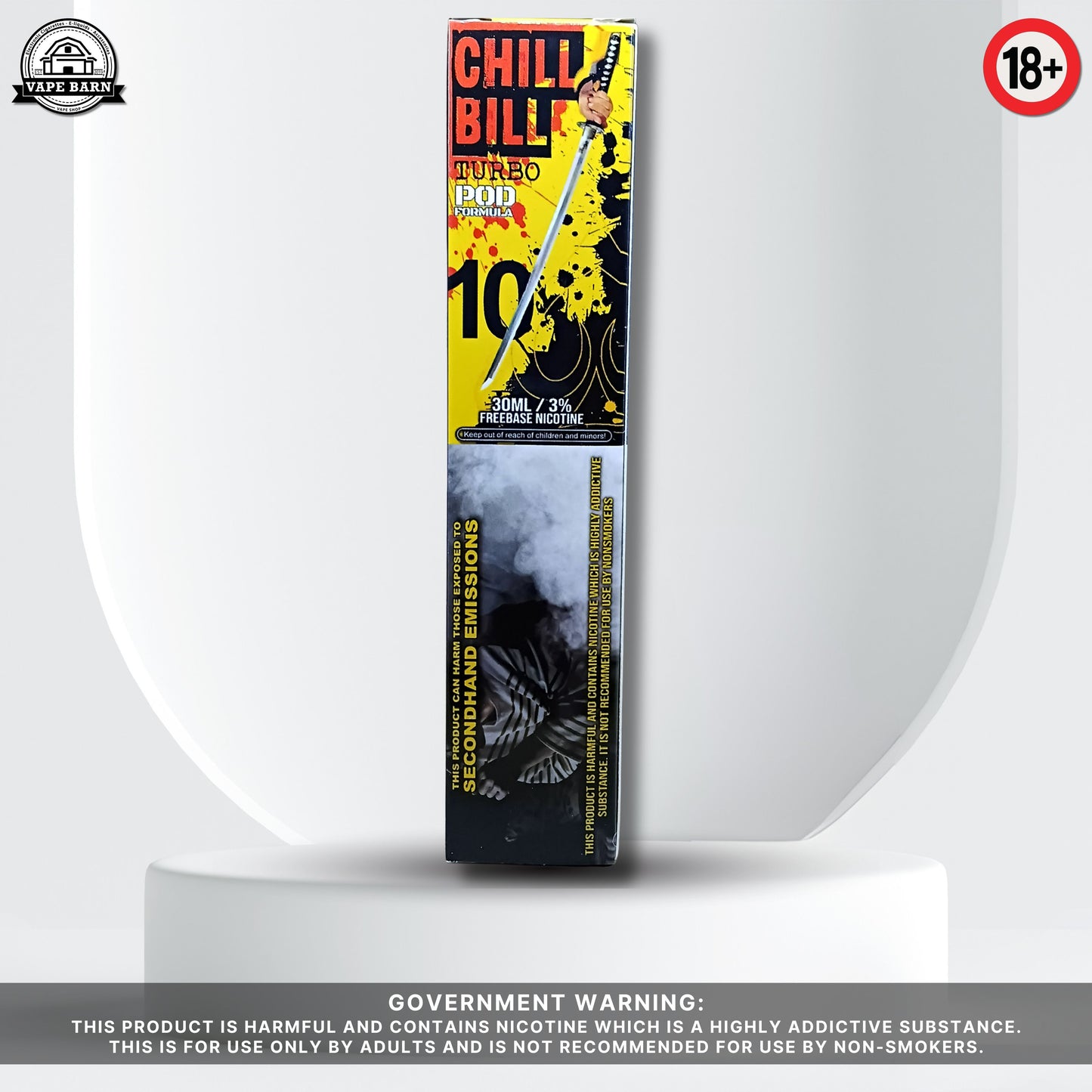 CHILLBILL Turbo Pod Formula 30mg 30ml