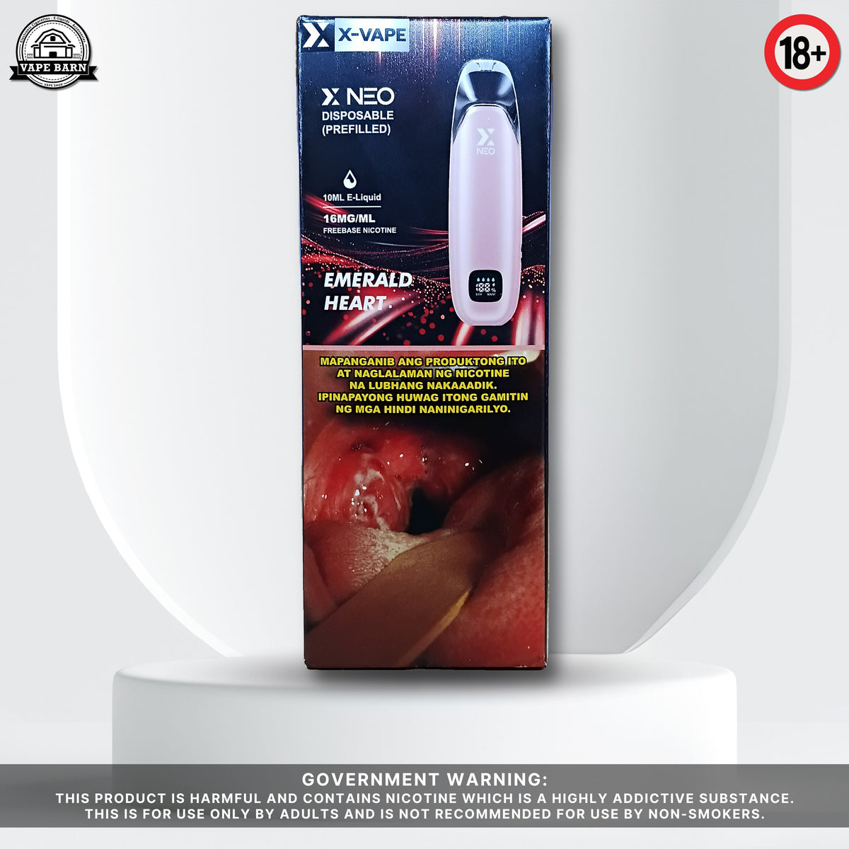 X-VAPE X-NEO 1.6% - Emerald Heart