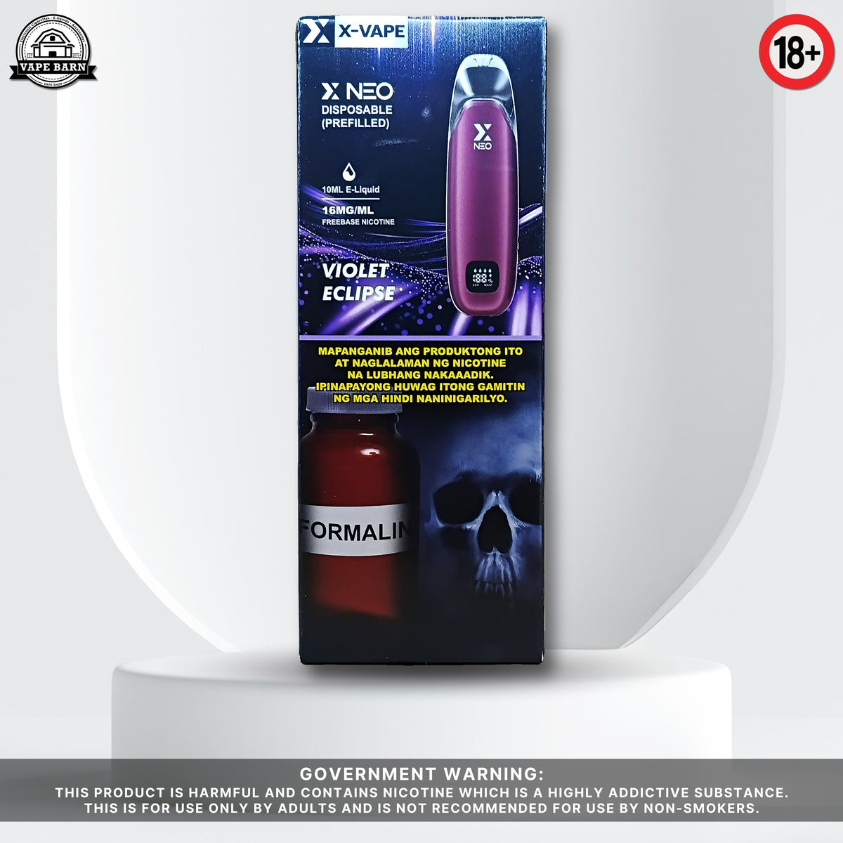 X-VAPE X-NEO 1.6% - Violet Eclipse