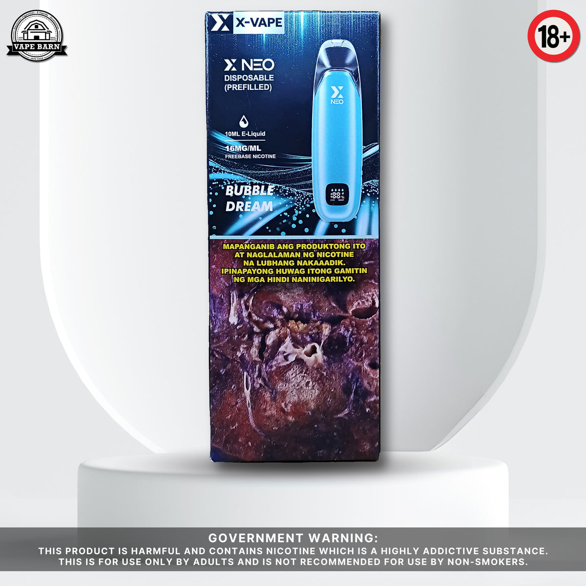 X-VAPE X-NEO 1.6% - Bubble Dream