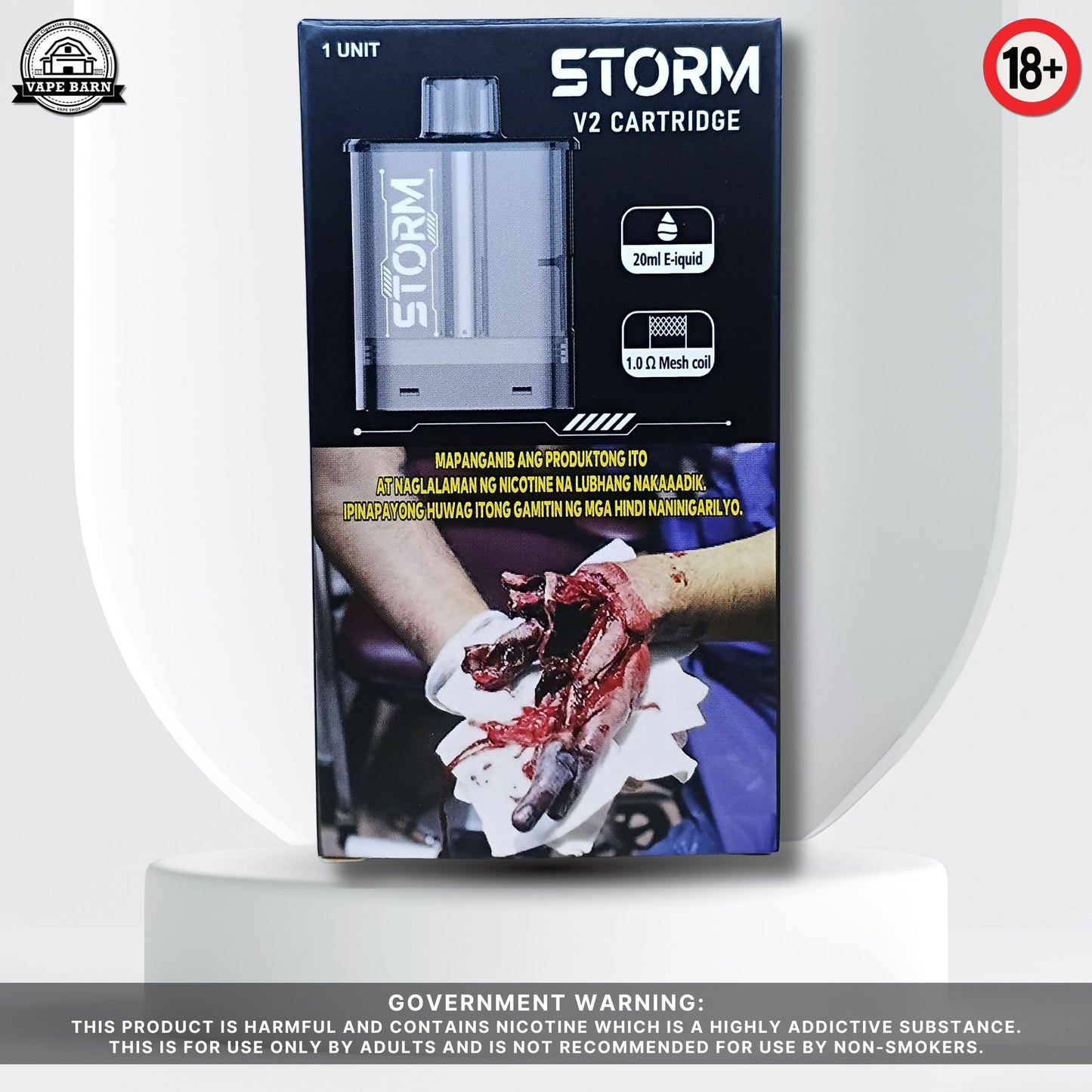 STORM V2 Empty Cartridge