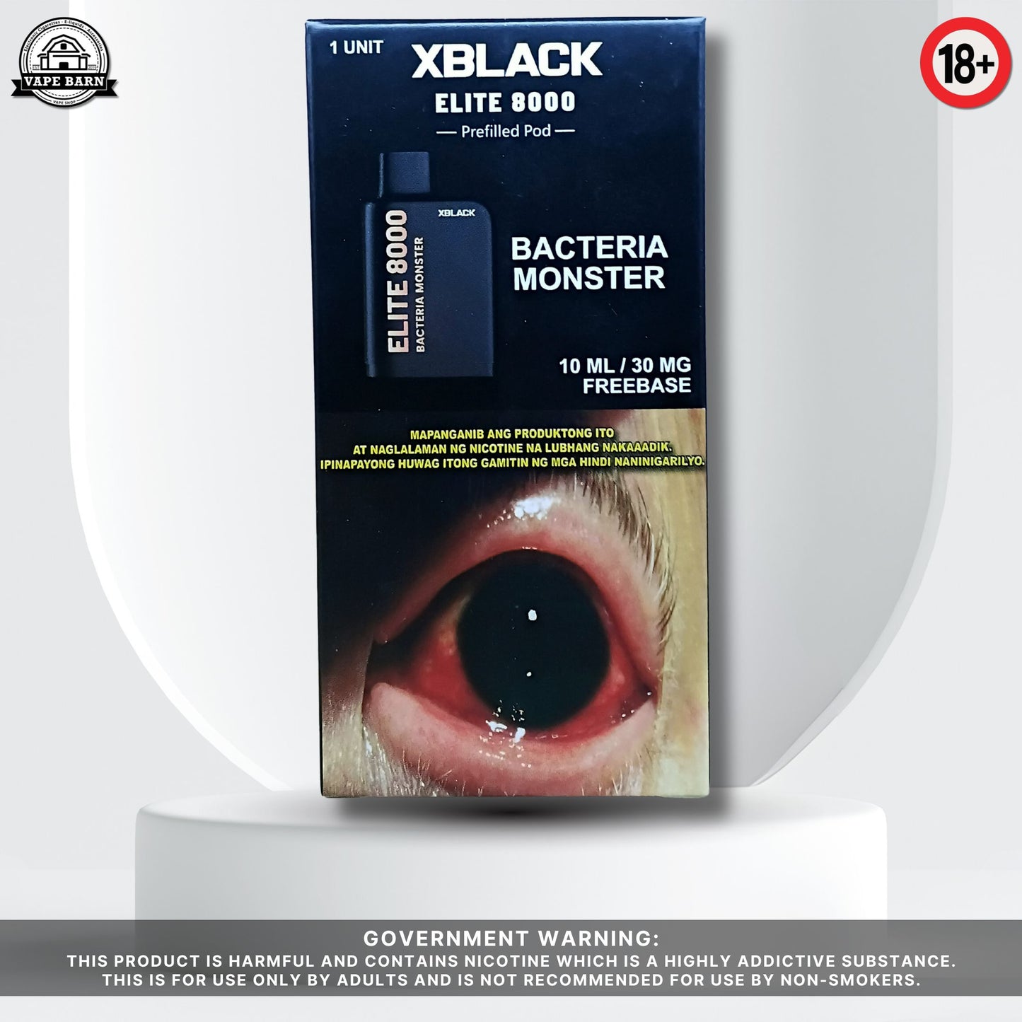 XBLACK ELITE V1 (Prefilled Pod) 3%