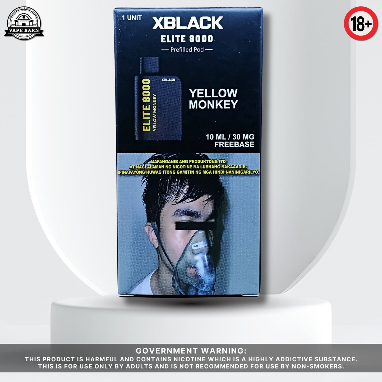 XBLACK ELITE V1 (Prefilled Pod) 3%