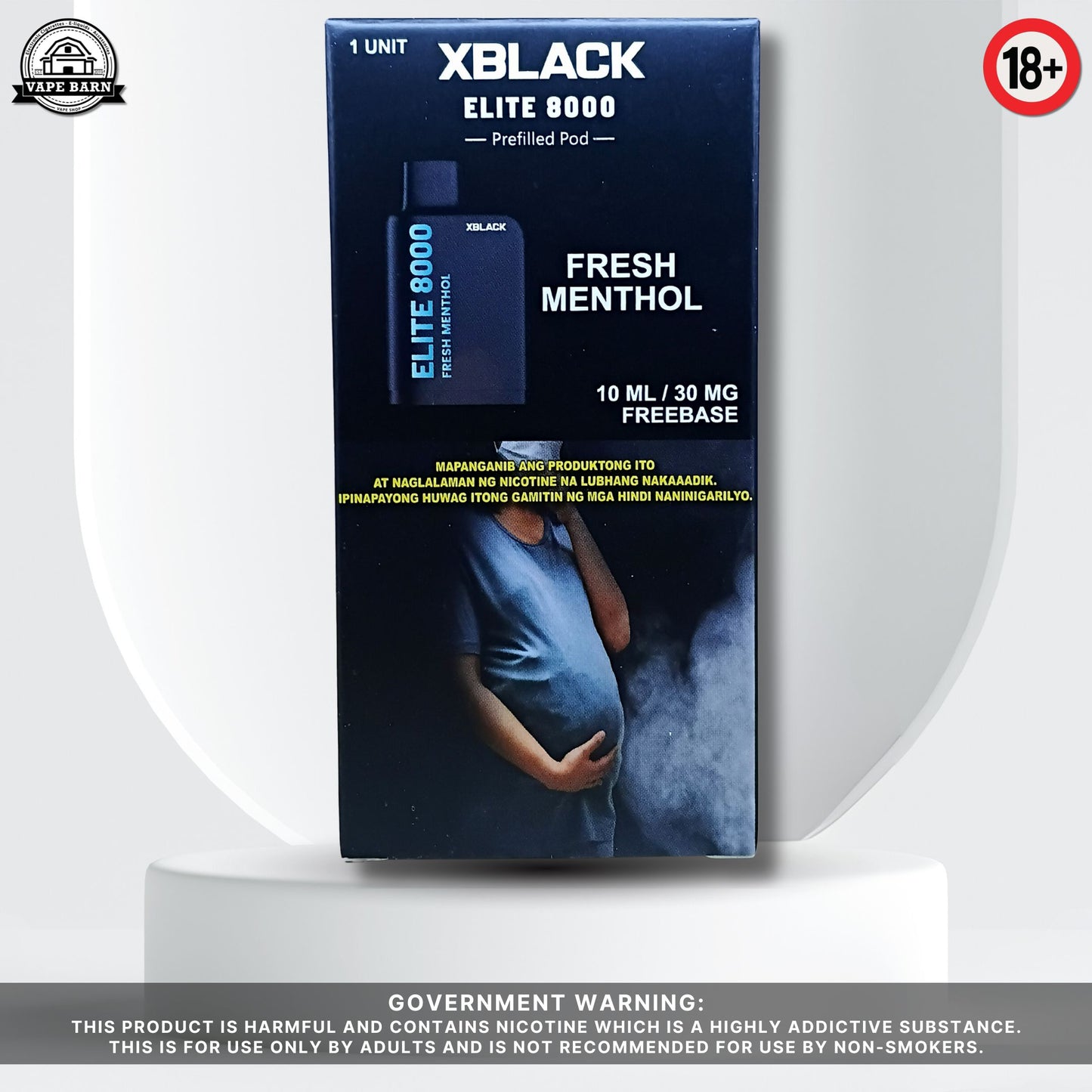 XBLACK ELITE V1 (Prefilled Pod) 3%