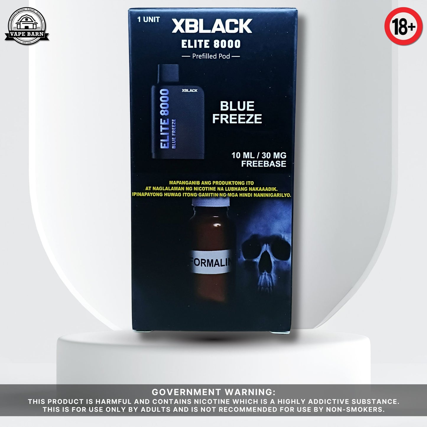 XBLACK ELITE V1 (Prefilled Pod) 3%