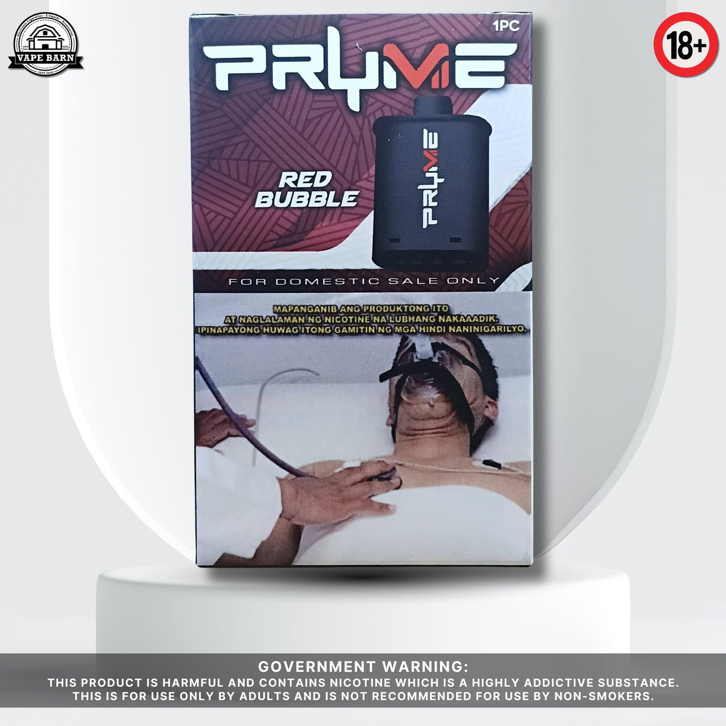 PRYME V2 (Prefilled Pod) 3% Black Elite V2 Compatible